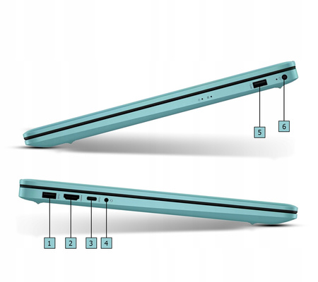 LIMITOWANY Laptop HP 17 INTEL N 8GB SSD HD+ BLK TOUCH USB-C W11 17.3"