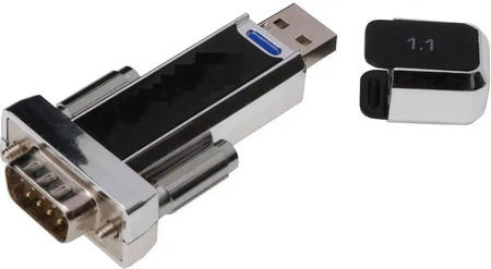 Konwerter/Adapter USB 1.1 do RS232 (DB9) z kablem Typ USB A M/Ż 80cm