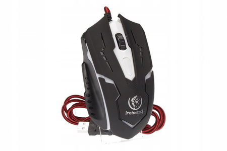 REBELTEC Gamingowa mysz optyczna USB COBRA 1000/1200/2400 DPI