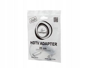 GEMBIRD Adapter MHL(M)->HDMI(F)+ USB Micro(BF)(11 PIN) 16cm