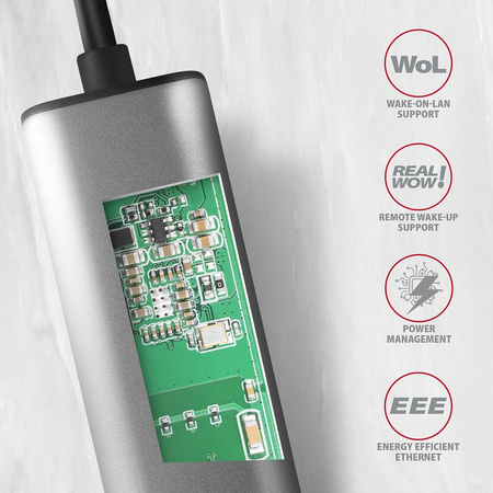 ADE-25RC Karta sieciowa 2.5 Gigabit Ethernet, Realtek 8156, USB-C 3.2 Gen,,