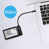 Adapter SATA | Przejściówka na dysk SSD HDD 2.5'' | USB-C | Super speed|