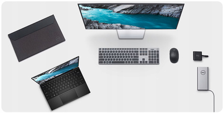 Aluminiowy Laptop DELL XPS 13 i5 16GB 1TB SSD IRIS 4K DOTYK W11 + HUB +MYSZ