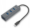 I-TEC USB-C Metal 4-portowy HUB USB 3.0 4x USB 3.0