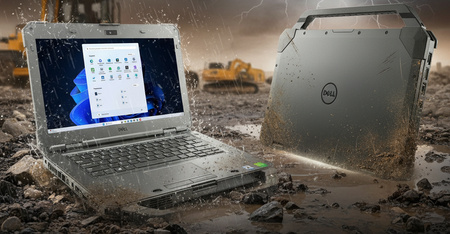 Pancerny laptop Dell 5420 Rugged i5 16GB SSD FHD DOTYK USB-C W11Pro