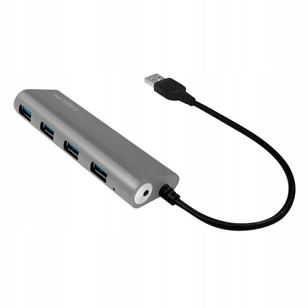 LOGILINK Hub 4xUSB 3.0 aluminiowa obudowa