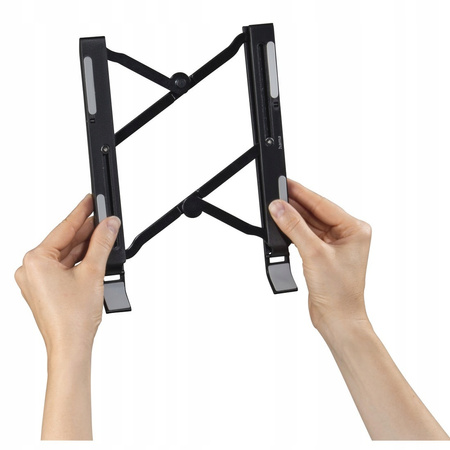 HAMA Podstawka składana pod laptopa light 15,6 cala czarna