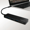 LOGILINK Hub USB-C 3.1 4-porty ultra slim, czarny