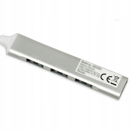 IBOX HUB 4-PORTOWY USB3.0 + USB 2.0, SLIM