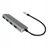 LOGILINK Hub 4xUSB 3.1, USB-C, aluminiowa obudowa
