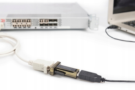 Konwerter/Adapter USB 1.1 do RS232 (DB9) z kablem Typ USB A M/Ż 80cm