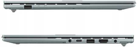 Laptop ASUS VivoBook 15 i3-N305 8GB DDR4 128GB SSD FHD 15.6" WIN11 SILVER