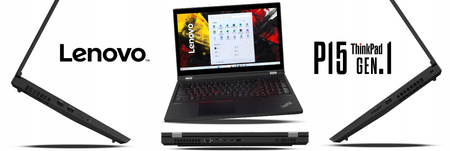 POTĘŻNA stacja robocza Lenovo P15 i9 128GB 2TB RTX3000 6GB W11Pro