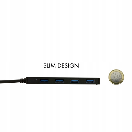 I-TEC USB-C Slim pasywny HUB 4x USB 3.0 do podłączenia USB-A/USB-C