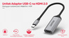 UNITEK Adapter USB-C - HDMI 2.0; 4K 60Hz; M/F; V1420A