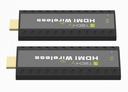 TECHLY Extender bezprzewodowy HDMI 1080p 60Hz, 5.8GHZ Mini