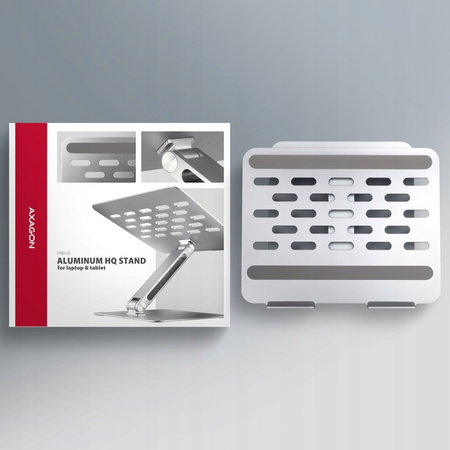 STND-LQ Podstawa do laptopów aluminiowa 10-16'' cali, regulowane kąty