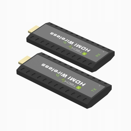 TECHLY Extender bezprzewodowy HDMI 1080p 60Hz, 5.8GHZ Mini
