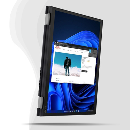 WYDAJNY ThinkPad X13 Yoga G3 2in1 i5-1235 16GB 512SSD TOUCH FHD BLK FP W11P