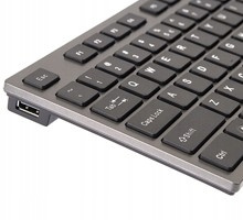 A4 TECH Klawiatura KV-300H USB szara