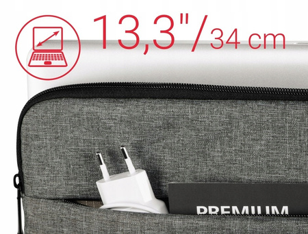 HAMA Etui do laptopa Terra 13.3 szare