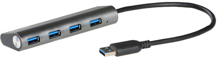 I-TEC USB 3.0 Metal HUB Charging - 4 porty z zasilaczem/ładowaniem