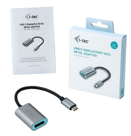 I-TEC Adapter USB-C 3.1 Display Port 60 Hz Metal