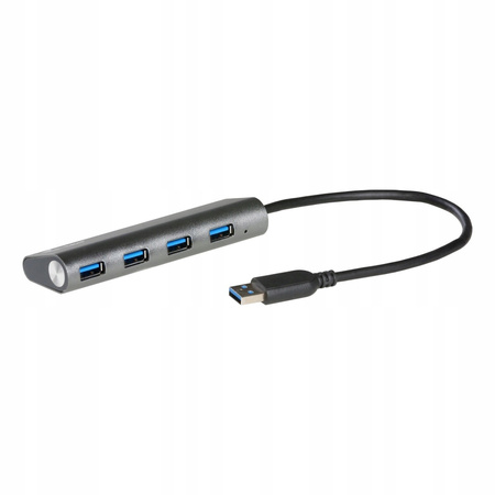 I-TEC USB 3.0 Metal HUB Charging - 4 porty z zasilaczem/ładowaniem