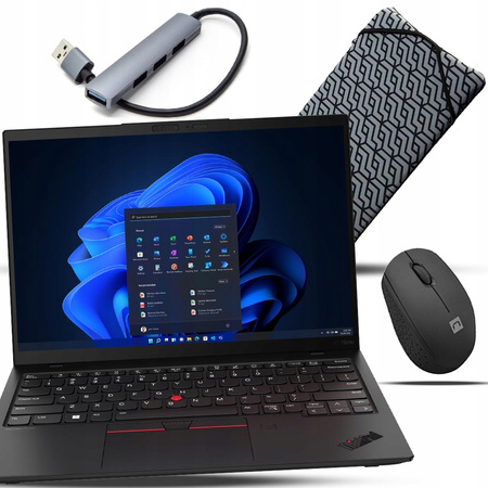 Lenovo ThinkPad X1 Carbon G8 i7-10610 16GB DDR4 1TB SSD FHD BLK FP W11P