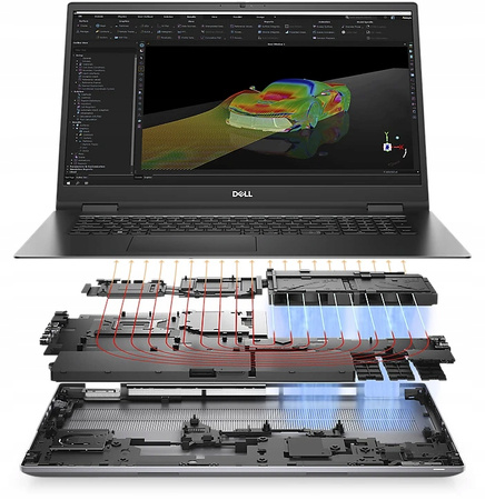 NAJNOWSZY Dell Precision 7780 i9-13950 64GB DDR5 2TB SSD FHD 500NIT PK W11P