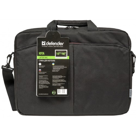 DEFENDER Torba IOTA 15,6 do notebooka Czarna