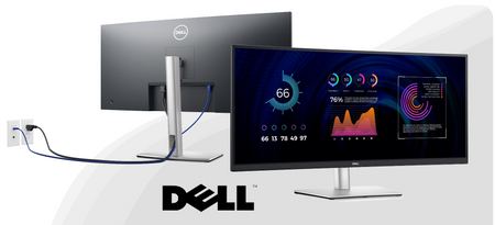 MEGA Wydajny komputer DELL AIO 34 7070 ULTRA i7 16GB 256SSD M+K W11PRO