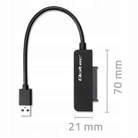 Adapter SATA | Przejściówka na dysk SSD HDD 2.5'' | USB 3.0 | Super|