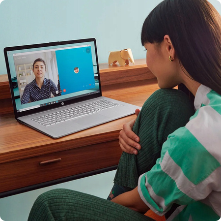 LIMITOWANY LAPTOP HP 17 INTEL N 16GB DDR4 128GB HD+ TOUCH W11 + OFFICE