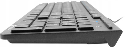 NATEC Klawiatura Discus 2 slim czarna