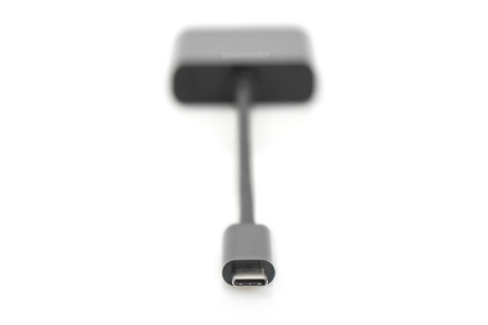 Adapter graficzny HDMI 4K 30Hz UHD na USB 3.1 Typ C, z audio, czarny, dł.