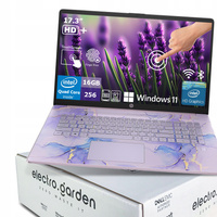 LIMITOWANY Laptop HP 17 QUAD 16GB 256SSD HD+ PODŚ-KL TOUCH USB-C W11