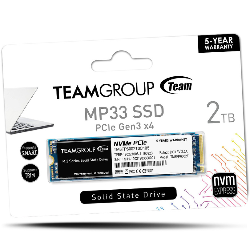 MARKOWY DYSK SSD M.2 PCIe nVMe - 2TB + MANUAL MONTAŻOWY