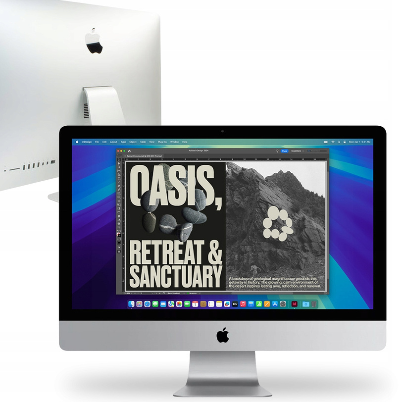 Komputer Apple iMac 27 5K i7 16GB SSD Radeon 580 8GB w cenie Monitor Studio