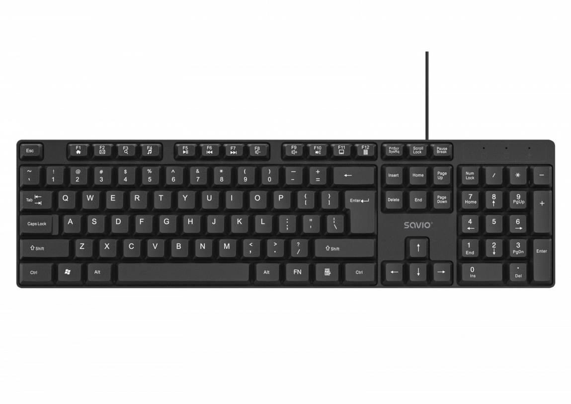 SAVIO Klawiatura przewodowa KB-01