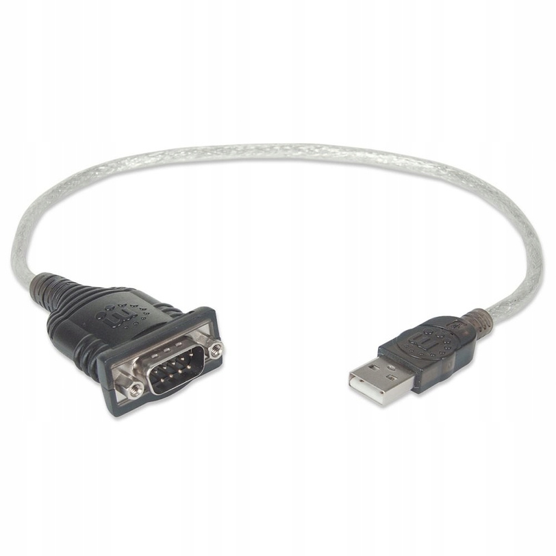 MANHATTAN Konwerter USB na port szeregowy RS232