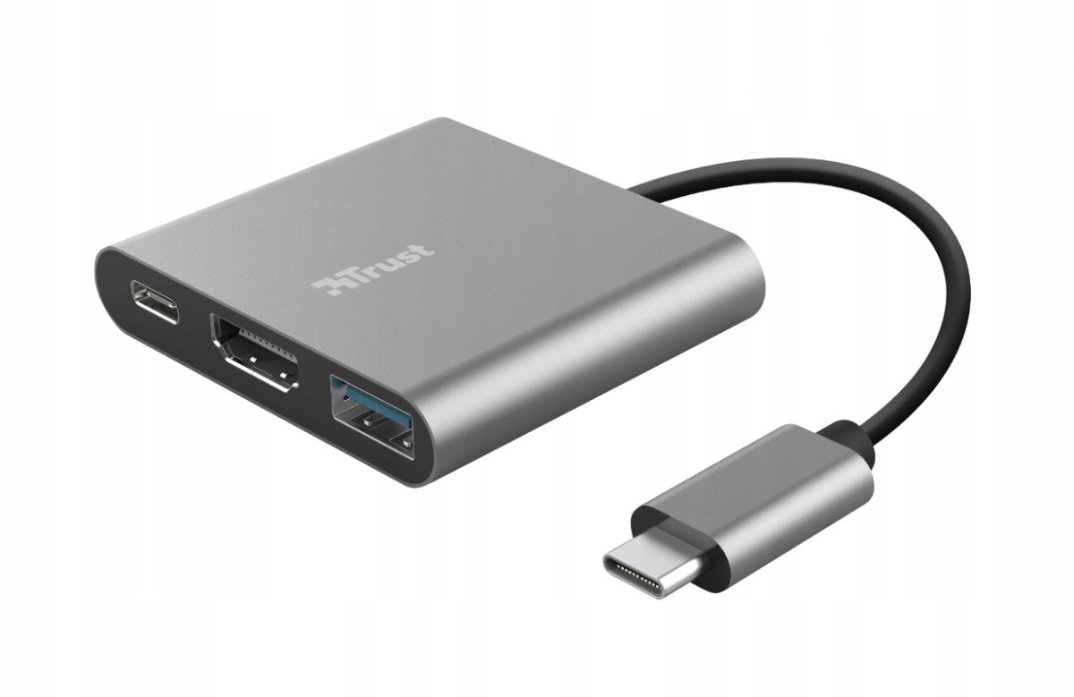 TRUST DALYX adapter USB C 3w1