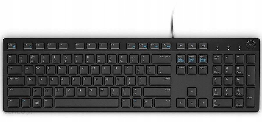 DELL Klawiatura multimedialna KB216 czarna USB XX