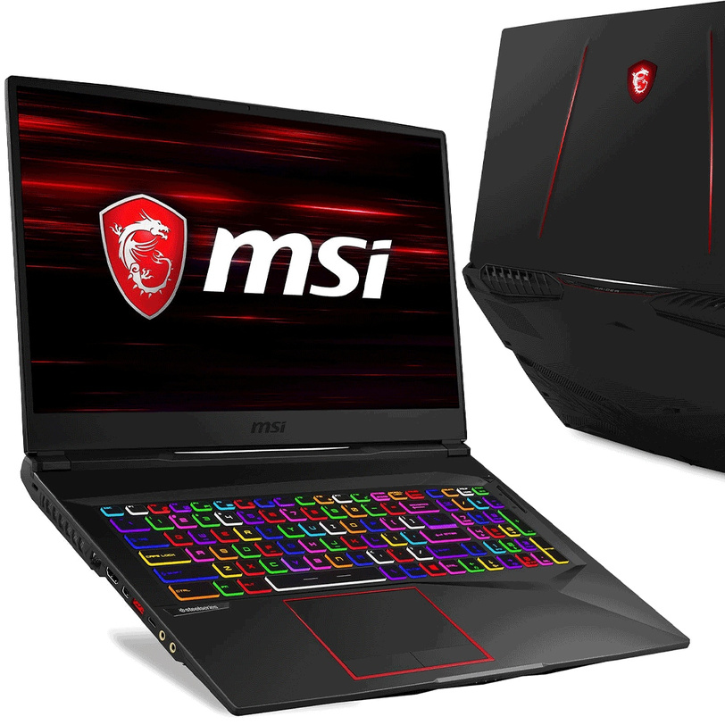 Laptop Gamingowy MSI GE75 RAIDER i7 16GB 1.5TB FHD RTX2070 8GB W11