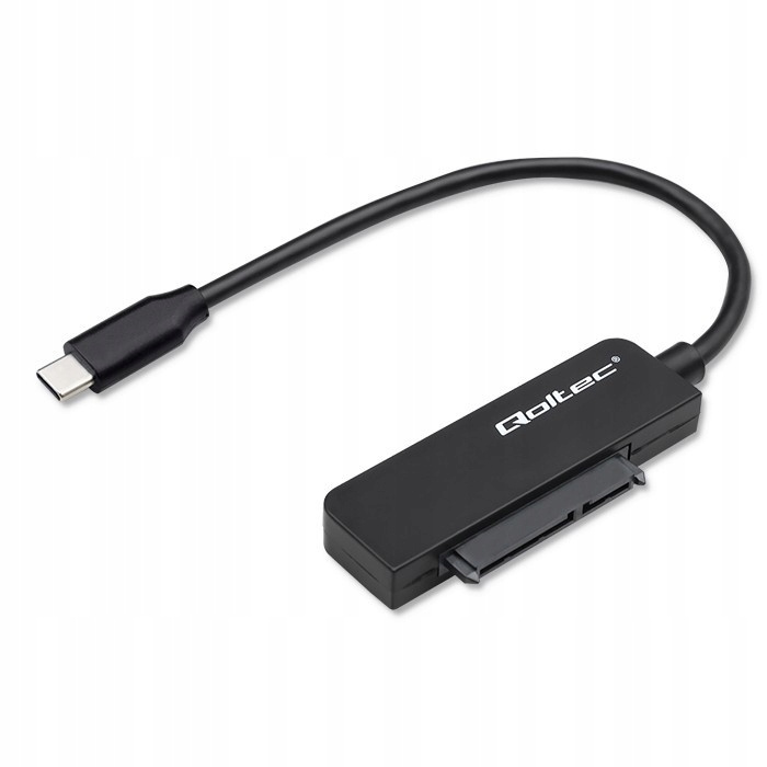 Adapter SATA | Przejściówka na dysk SSD HDD 2.5'' | USB-C | Super speed|