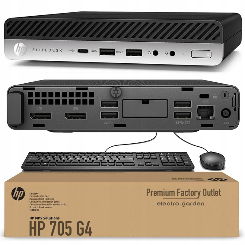 Komputer HP 705 G4 A10 32GB 1TB SSD RADEON WiFi 10