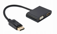 GEMBIRD Adapter DisplayPort do HDMI + VGA