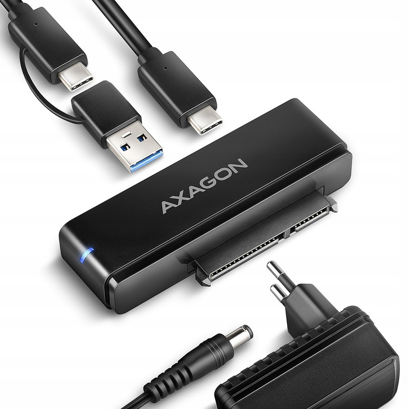 ADSA-FPX Adapter USB-C 10Gbps SATA 6G 2.5''/3.5'' SSD/HDD FASTPORT X, w,
