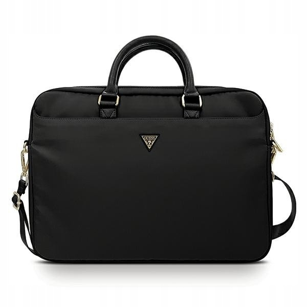 GUESS Torba do notebooka 16 cali GUCB15NTMLBK logo czarna