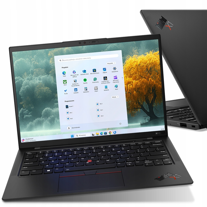 Najnowszy ThinkPad Lenovo X1 GEN 11 i7-1365 32GB 512SSD FHD+ FP W11P